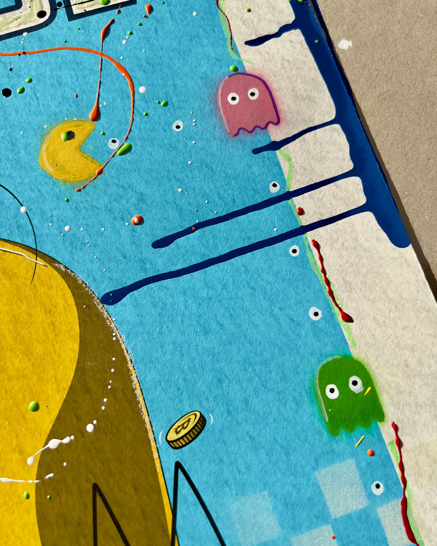 "BULL-RUN BART" XL - Hand Embellished 1 of 1